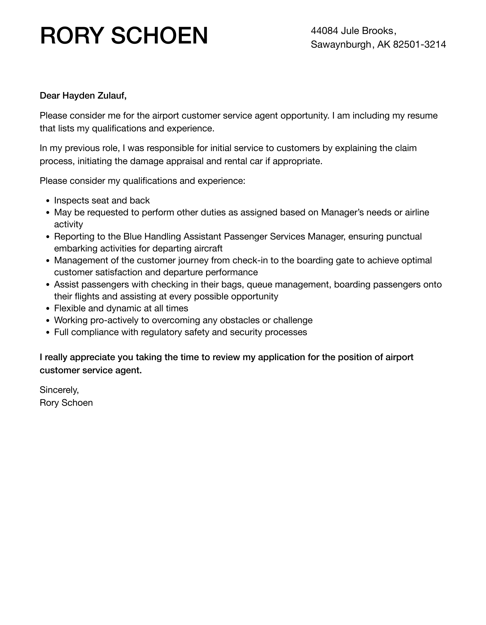 Airport Customer Service Agent Cover Letter Velvet Jobs
