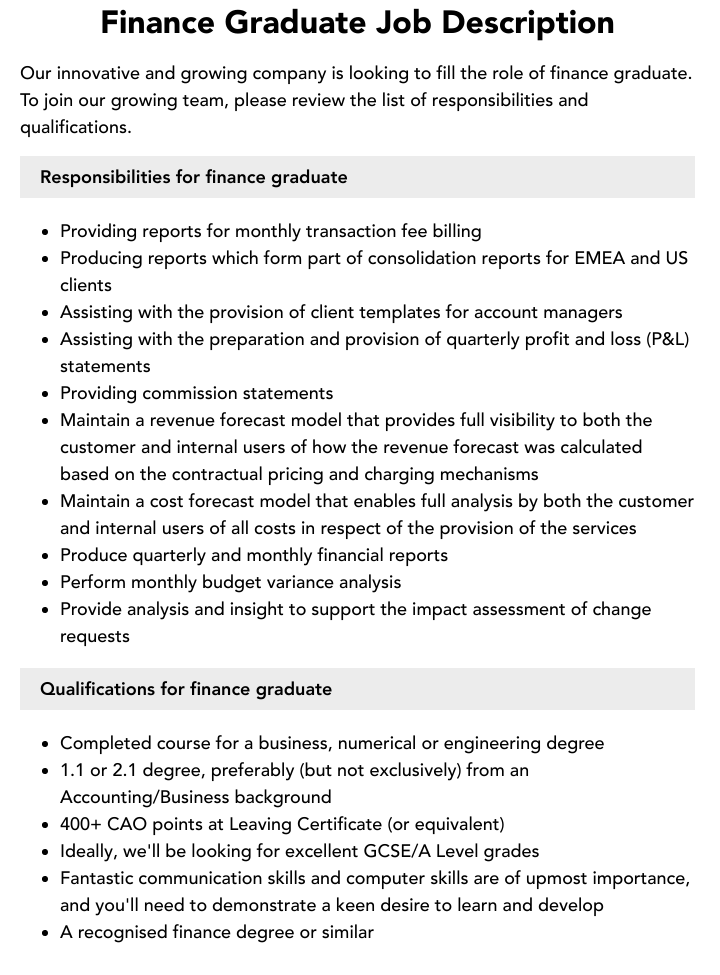 2024 Graduate Jobs Finance Fidela Inesita