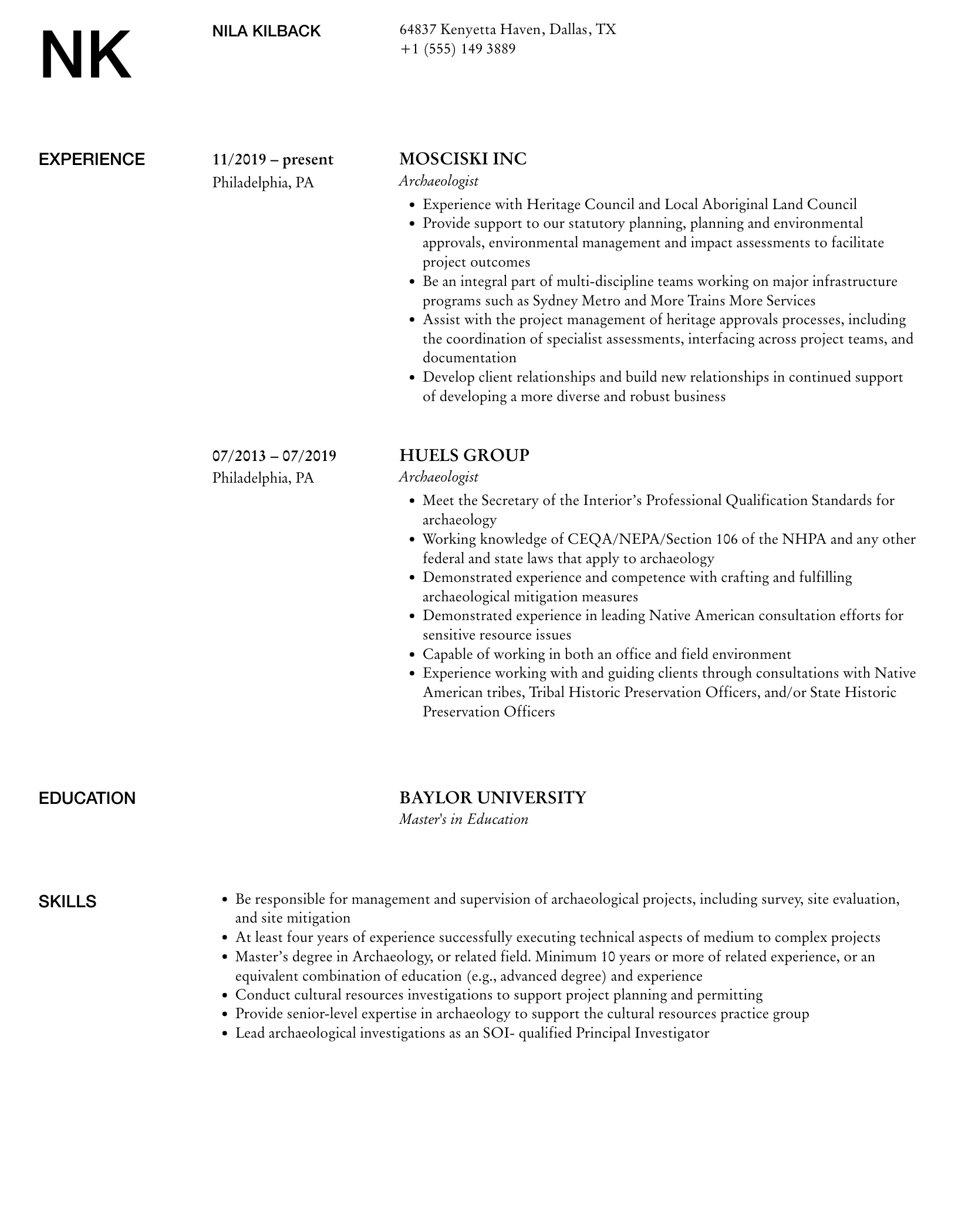 Archaeologist Resume Samples Velvet Jobs Archaeologist Resume Samples Velvet Jobs