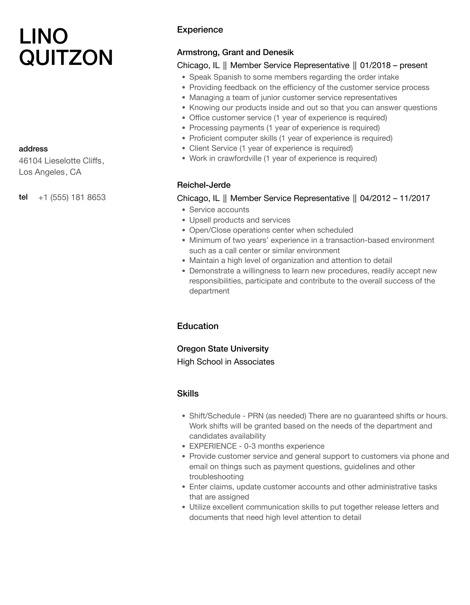 Member Service Representative Navy Federal Salary Alden Bernstein